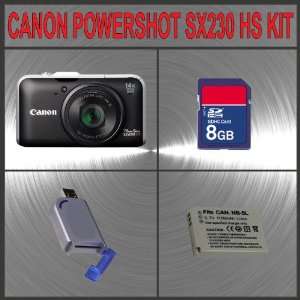   SDHC Memory Card + High Capacity Replacement Lithium Ion Battery + Hi
