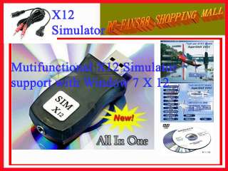 Mutifunctional X12 Simulator support with Window 7 X 12  