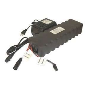 NiMH Battery & Charger Combo 36V 10Ah (Ebike Terminal) + 1.8A Smart 