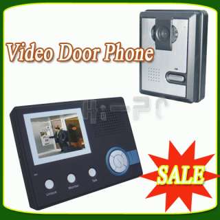 New 3.5 Grey LCD Display Wireless Handfree Color Video Door Phone 