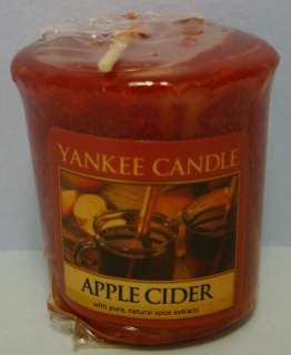Yankee Candle Apple Cider Votive New   