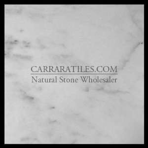   Carrara (White Carrera) Polished Marble 12 x 12 Tile