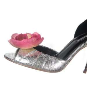  Magnetic Pink Flower Shoe Clips 