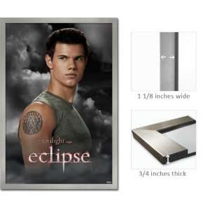Silver Framed Twilight 3 Eclipse Poster Jacob Tattoo Fr0153  
