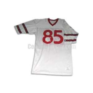    White No. 85 Team Issued Cornell Football Jersey