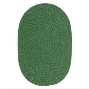  Colonial Mills Softex Braided Rug   Myrtle Green, 5 x 5 ft 