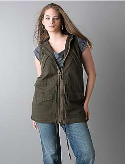   entityTypeproduct,entityNameHooded anorak vest by DKNY JEANS