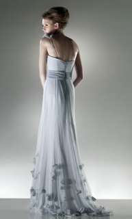 Charming gray Bridal Wedding Dress gown Size custom  