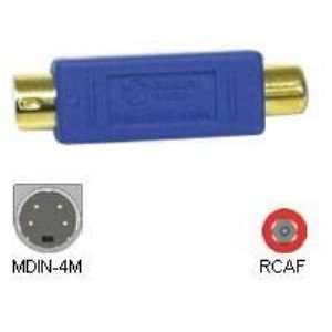    S Video Male to RCA Female Adapter  Players & Accessories