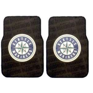   Front Car Truck SUV Rubber Floor Mats   Seattle Mariners Automotive