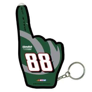 Dale Earnhardt Jr NASCAR Number 1 Fan Led Key Chain  