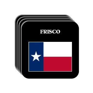  US State Flag   FRISCO, Texas (TX) Set of 4 Mini Mousepad 