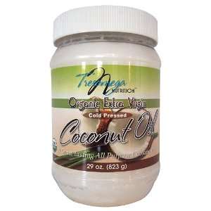  Tresomega Nutrition Organic Coconut Oil, 29oz, 6 Pack 