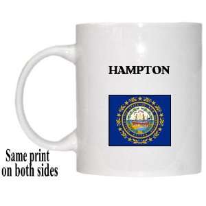  US State Flag   HAMPTON, New Hampshire (NH) Mug 