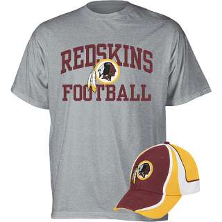 Washington Redskins Tees Reebok Washington Redskins Adjustable Hat and 