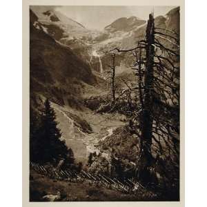  1928 Kafertal Valley Hohe Tauern Austrian Alps Austria 