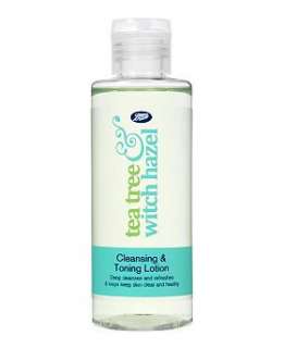 Boots Tea Tree and Witch Hazel Cleansing and Toning Lotion 150ml 
