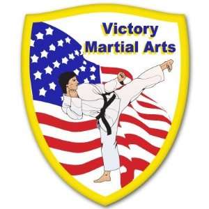  Victory Martial Arts combat car bumper sticker 3 x 5 