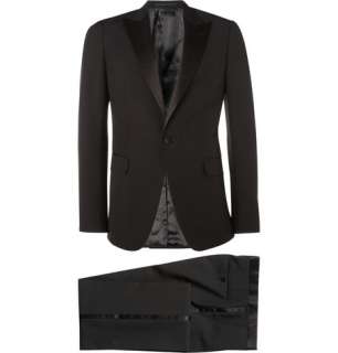 Gucci Satin Trimmed Wool and Mohair Blend Tuxedo Suit  MR PORTER