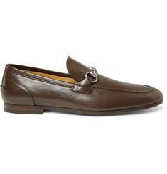 Gucci Horsebit Leather Loafers