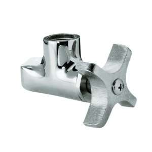  Kohler K 7659 CP Angle Stop with Four Arm Handle and 3/8 