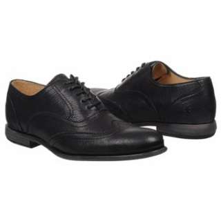 Mens Frye Harvey Wingtip Charcoal/Black Shoes 