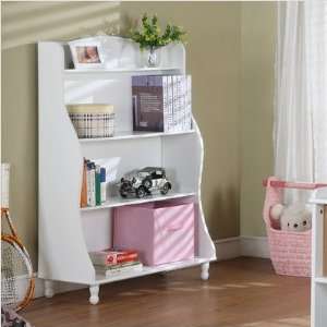  Tall Bookcase in White