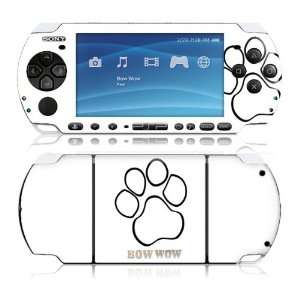   MusicSkins MS BOW30031 Sony PSP 3000  Bow Wow  Paw Skin Electronics