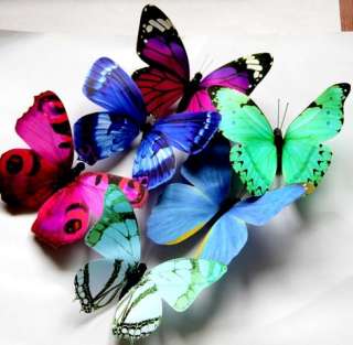 6pc Artificial Butterfly for Wedding Decorations/11cm  