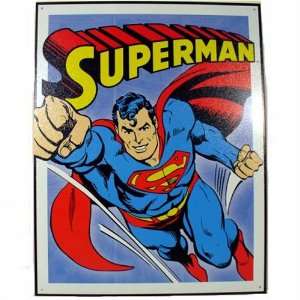  Superman   Novelty Metal Sign, 12 x 16