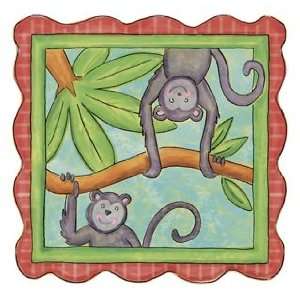  Monkey Peel & Stick  Wall Mural