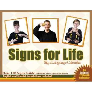  Signs for Life Sign Language Calendar