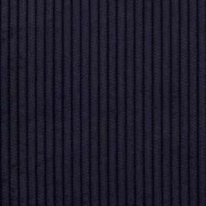  58 Wide 6 Wale Corduroy Solid Midnight Blue Fabric By 