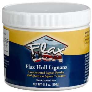 Flax Usa Flax Hull Lignans, 5.3 Ounce Grocery & Gourmet Food