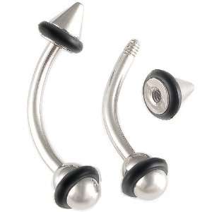   rings curved barbell eyebrow lip bar tragus jewellery ear ring earring