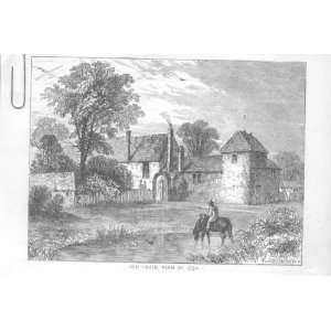  Greater Londonold Chalk Farm In 1730 Engraving C1890