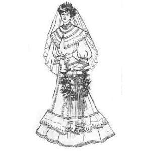  1906 Wedding Gown Pattern 