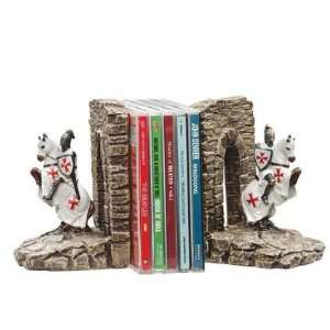  Knights of the Digital Realm Sculptural Bookends