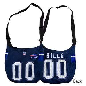  Buffalo Bills NFL #00 Veteran Jersey Tote Bag Purse 