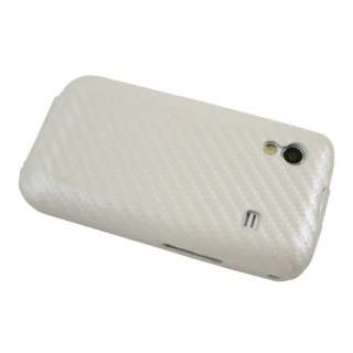 Flip Case/Handytasche zu Samsung Galaxy Ace GT S5830 CARBON Weiß 
