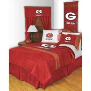  Georgia Bulldogs MVP Twin Comforter Memorabilia. Sports 