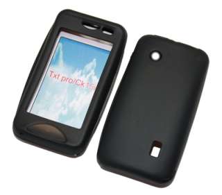 Silikon Case Schutzhülle Cover schwarz für Sony Ericsson txt pro 