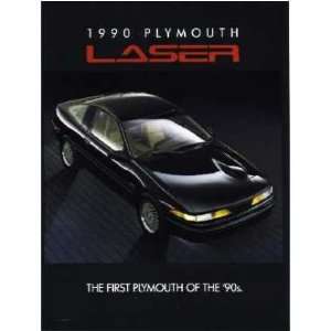  1990 PLYMOUTH LASER Sales Folder Literature Piece 