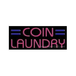  Coin Laundry Outdoor Neon Sign 13 x 32