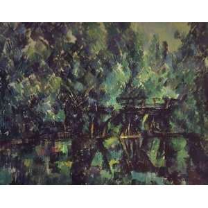     Paul Cezanne   24 x 18 inches   Bridge and Pool