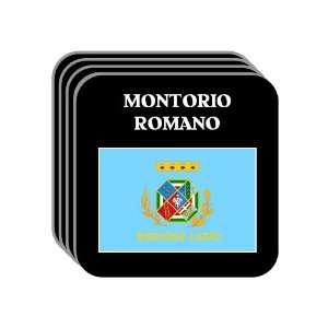     MONTORIO ROMANO Set of 4 Mini Mousepad Coasters 