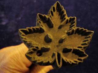   Vintage Millinery Flower Leaf Cutter Trim Making Tool Metal Die Cut D