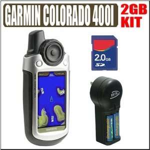   Colorado 400i Handheld GPS Unit + 2GB Accessory Kit GPS & Navigation