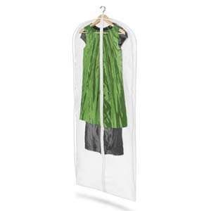  Set of 2 Hanging Clear Peva Dress Bags