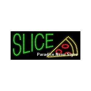  Slice of Pizza LED Sign 11 x 27